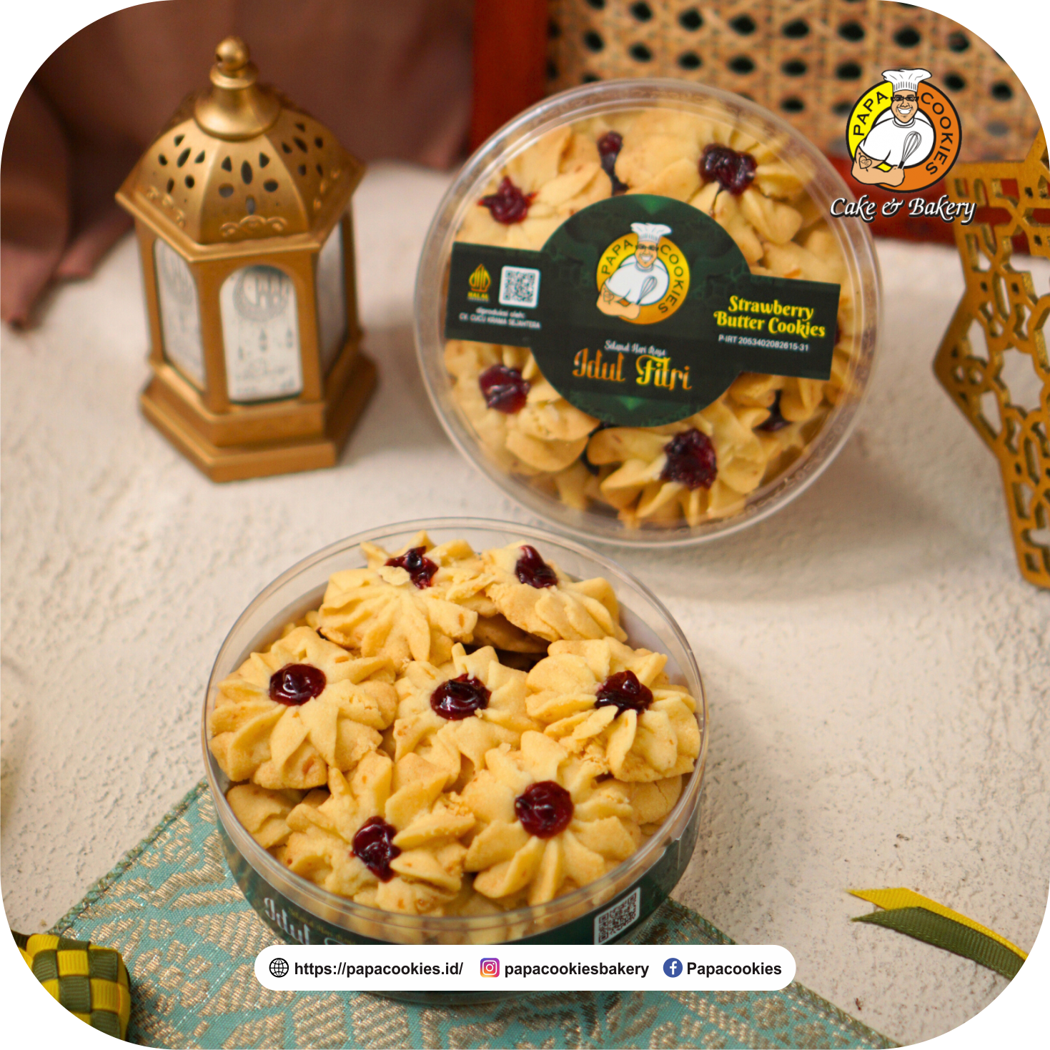 STRAWBERRY BUTTER COOKIES 2026